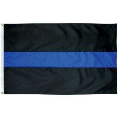 3'x5' Thin Blue Line flag
